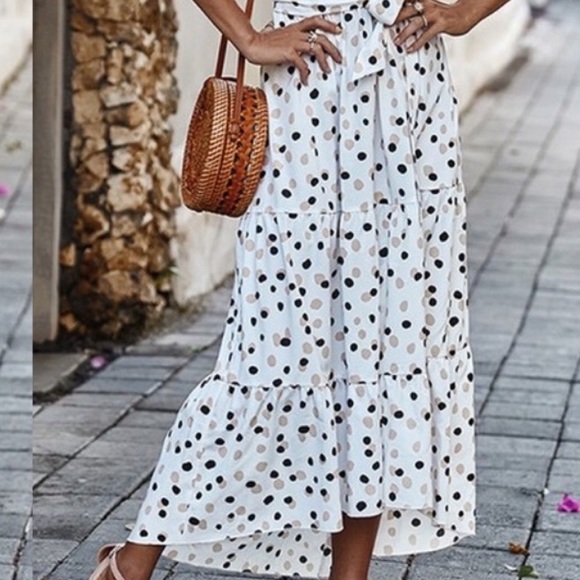 HP! 🎉 Perfect Summer Boho Maxi Dress 👗 S|M|L - Picture 3 of 4